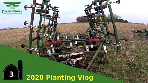 Planting Vlog 2020 Episode 3 - Getting Field Cultivator (Digger) Ready to go