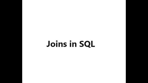 Sql Joins