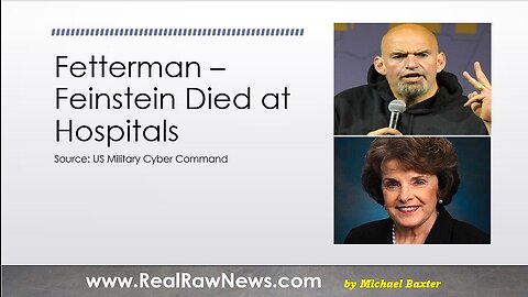 Fetterman & Feinstein Died in Hospitals