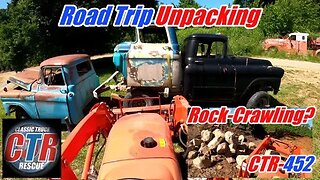 Unpacking Two 59 Chevy Road Trip Trucks