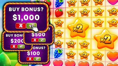 EVERY FRUIT PARTY BONUS BUY WE RAISE THE BET! *ALL IN* (BONUS BUY CHALLENGE)