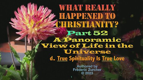 Fred Zurcher in What Really Happened to Christianity pt52