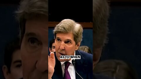 ABSOLUTELY PREDICTABLE! John Kerry, Is He Telling the Truth? #shorts #news #politics #shortsvideo