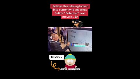 Was Putin Sending some kind of comm?