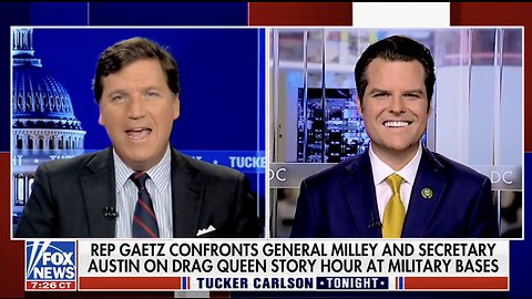 FOX: Gaetz Confronts Military Leaders on Drag Show Events at Bases