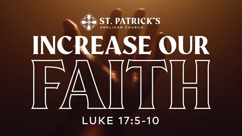 Increase Our Faith