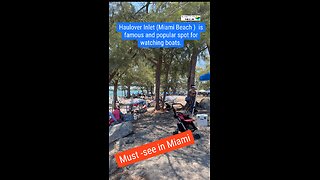Haulover Inlet ( located north Miami Beach) is famous and popular spot for