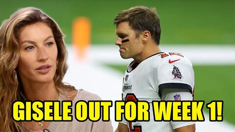 Gisele Bundchen WILL NOT attend Tom Brady's Week 1 Game against the Cowboys! Things are that BAD!