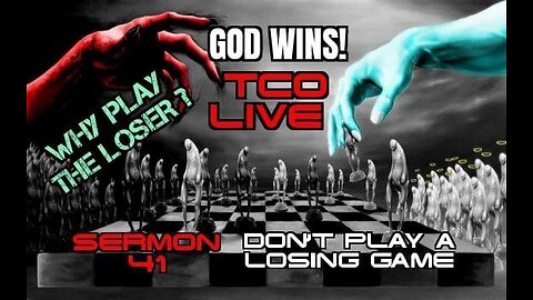 SERMON 41 : DON'T PLAY THE GAME ( MARK OF THE BEAST )