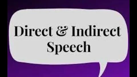 Grammar class No. 15 || Direct and In-Direct Speech || #css #pms ||