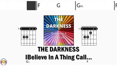 THE DARKNESS I Believe In A Thing Call Love - FCN GUITAR CHORDS & LYRICS