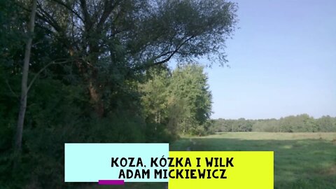 Koza, kózka i wilk - Adam Mickiewicz