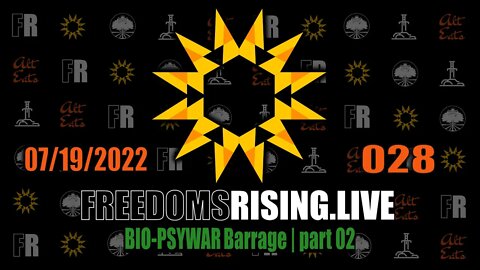 Wake Up, Freedom is on the Rise | Bio-PsyWar Barrage part 02 | Freedom's Rising 028