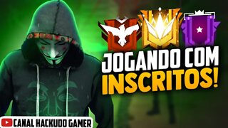 MOD MENU FF - HACKUDO GAMER - LIVE DE HACK - FFF AO VIVO - HACK