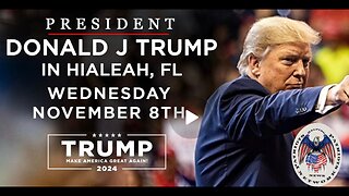 Join PHP for the Trump Rally LIVE at 7pm EST in Hialeah, Florida! LFG! followed by Jodie and Scott