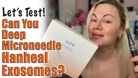 Deep Microneedling Exosomes, Let's Test! AceCosm | Code Jessica10 saves you Money at Approved Vendor