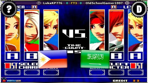 The King of Fighters 2003 (LukaKP776 Vs. OldSchoolGamer1997) [Philippines Vs. Saudi Arabia]