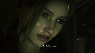 Resident Evil 2 Claire Face mod with Anette Birkin Hair