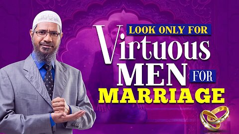 Look Only for Virtuous MEAN For MARRIAGE