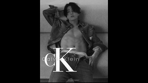 Jungkook collaboration with Calvin Klein