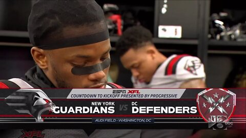 2020-02-15 XFL New York Guardians vs DC Defenders