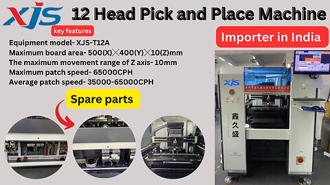 12 hwad pick and place machine manufacture in india