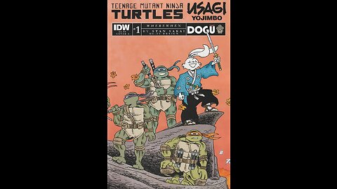 Teenage Mutant Ninja Turtles/Usagi Yojimbo: Wherewhen -- Issue 1 (2023, IDW) Review