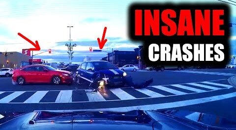 Insane Car Crash Compilation - Terrible driving fails 2022