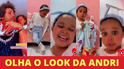 ANDRIELLY CAUSA NO LOOK QUE ELA MESMA ESCOLHEU PARA BRILHAR TURMA CARLINHOS MAIA