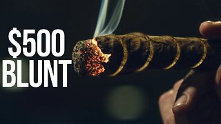 HOW TO MAKE A ROSIN WRAPPED KIEF COATED SUPER BLUNT CANNAGAR!