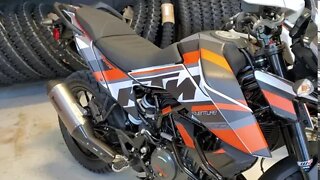 Check out the new look on these KTM 390 Adventures!