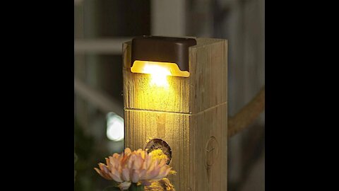 Waterproof Outdoor Solar Lamp 😍 New Smart Item #Shorts