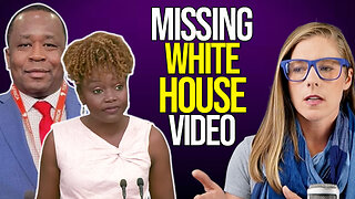 Reporter says White House edited presser || Simon Ateba