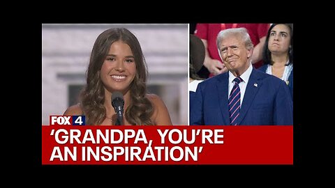 Kai Trump speaks about grandfather, Donald, at RNC: FULL SPEECH