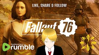 ▶️ WATCH » FALLOUT 76 » PLAYING BEFORE STARFIELD ARRIVES » A SHORT STREAM [7/16/23]