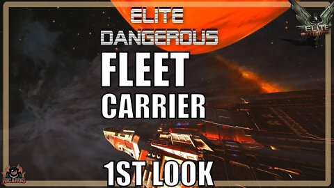 Elite Dangerous Fleet Carriers 1st Look Beta 1 | Elite dangerous 2020