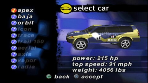 Rally Cross 2 PS1 on PC