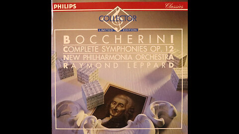 Boccherini - Complete Symphonies, Opus 12 - Raymond Leppard, New Philharmonia Orchestra (1971)