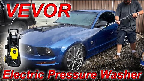 VEVOR Electric Pressure Washer, 2000 PSI, Power Washer, Quick Connect Nozzles, Foam Cannon REVIEW