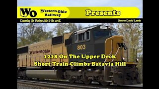 V01 - 1218 On The Upper Deck and Short Train Climbs Batavia Hill