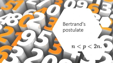 Bertrand's postulate Proof