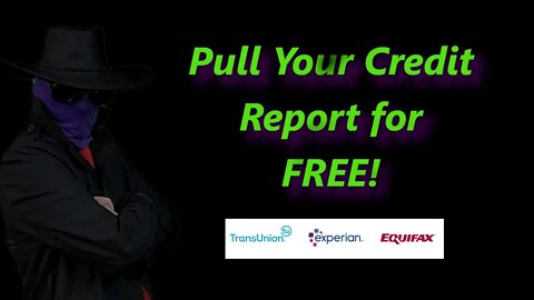 How to pull your Credit Report for FREE! #transunion #equifax #experian #fico #credit