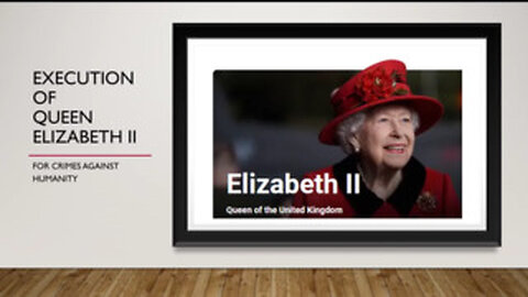 The Death of Queen Elizabeth II - Reported by Judy Byington 11-08-2021