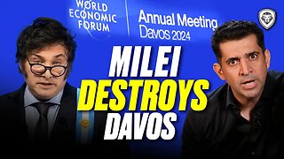 PBD reacts to Javier Milei's Epic Speech at the World Economic Forum's Davos Event