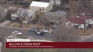 6 teens hospitalized in shooting at Aurora park near Central HS; school secured, classes canceled