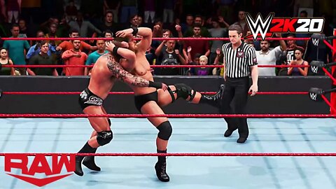 Steve Austin Vs. Randy Orton - WWE Raw - Difficulty: Legend - WWE 2K20 - PC Gameplay - Full HD