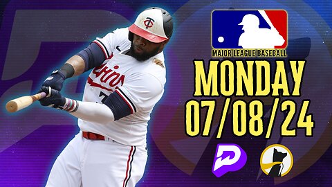 ⚾️ ✅ #PRIZEPICKS | #UNDERDOGFANTASY BEST PICKS FOR #MLB MONDAY | 07/08/24 | #BASEBALL | TODAY