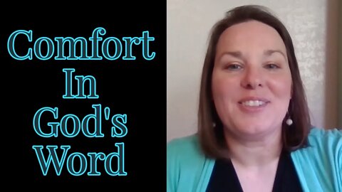 Finding Comfort in God's Word | Comfort Bible Scriptures | KJV Bible Study | Study With Me