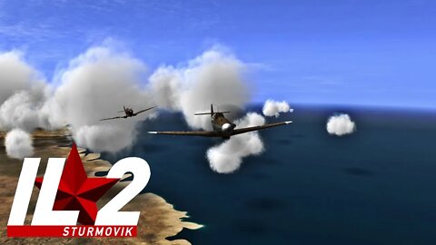 Bf-109 G-2 Vs. Spitfire Mk. IXb | 1V1 Gunfight | Tobruk | IL-2 1946 |