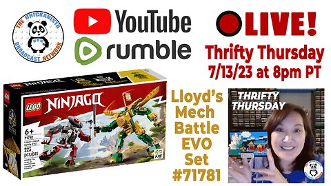 Thrifty Thursday - Ninjago Lloyd’s Mech's Battle EVO - Set #71781